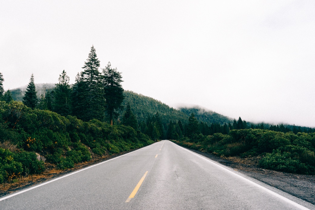 Rolling fog